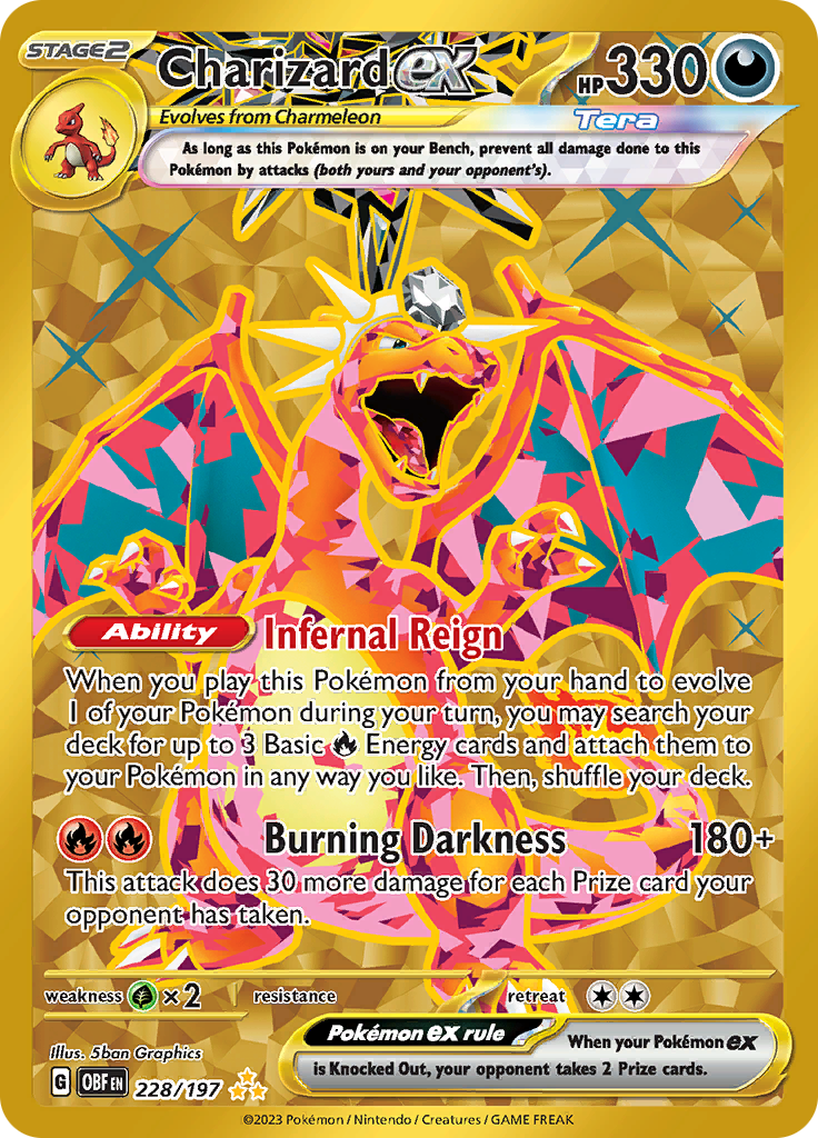 Charizard ex (228/197) [Scarlet & Violet: Obsidian Flames] - Poke-Collect