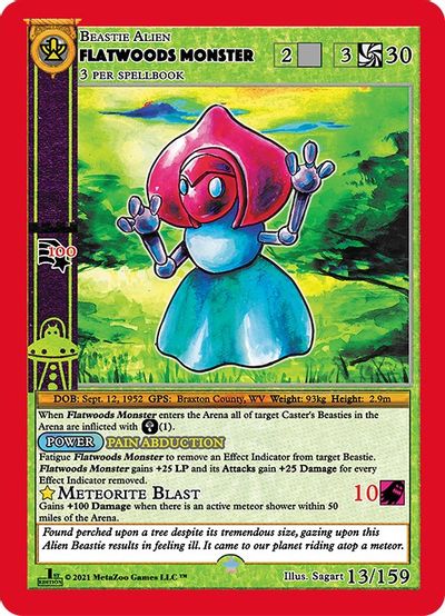 Flatwoods Monster [Cryptid Nation First Edition] - Poke-Collect