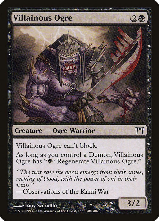 Villainous Ogre [Champions of Kamigawa] - Poke-Collect