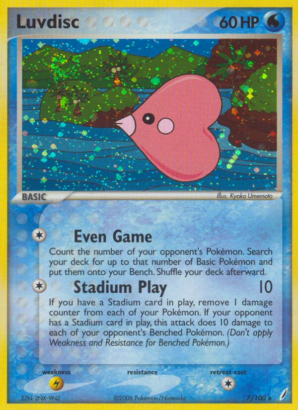 Luvdisc (7) [Crystal Guardians] - Poke-Collect