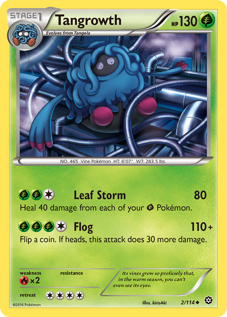 Tangrowth (2) [XY - Steam Siege] - Poke-Collect