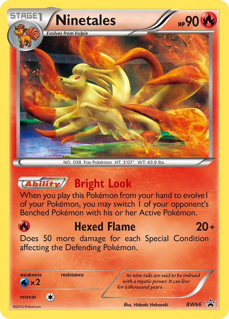 Ninetales (BW66) [Black and White Promos] - Poke-Collect
