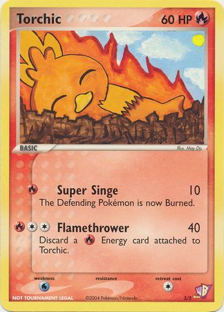 Torchic (3/5) [Kids WB Promos] - Poke-Collect