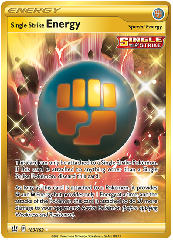 Single Strike Energy (Secret) [SWSH05: Battle Styles] - Poke-Collect