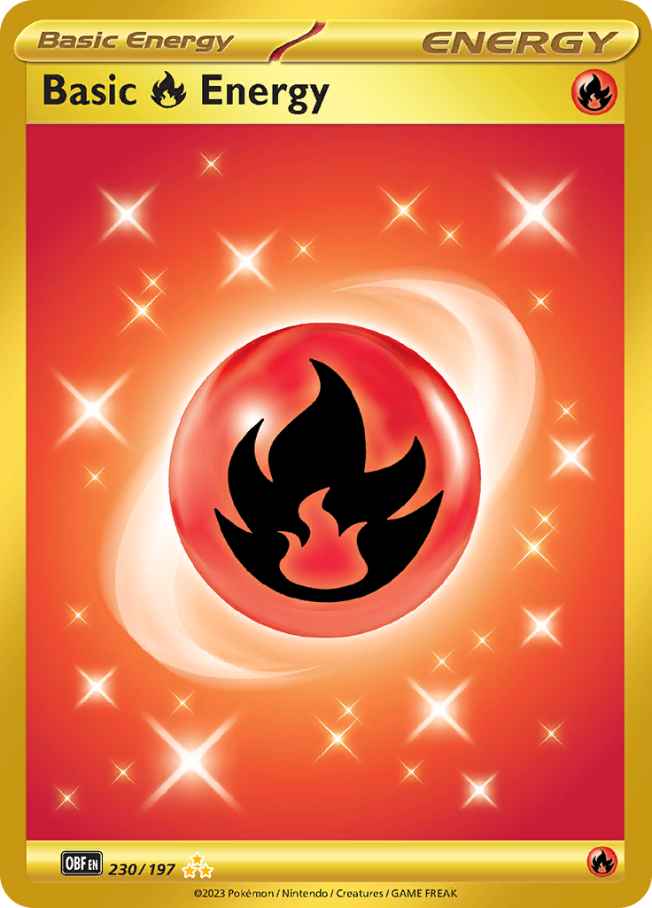 Fire Energy (230/197) [Scarlet & Violet: Obsidian Flames] - Poke-Collect