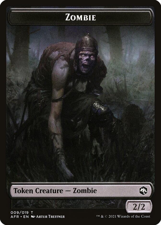 Zombie Token [Dungeons & Dragons: Adventures in the Forgotten Realms Tokens] - Poke-Collect