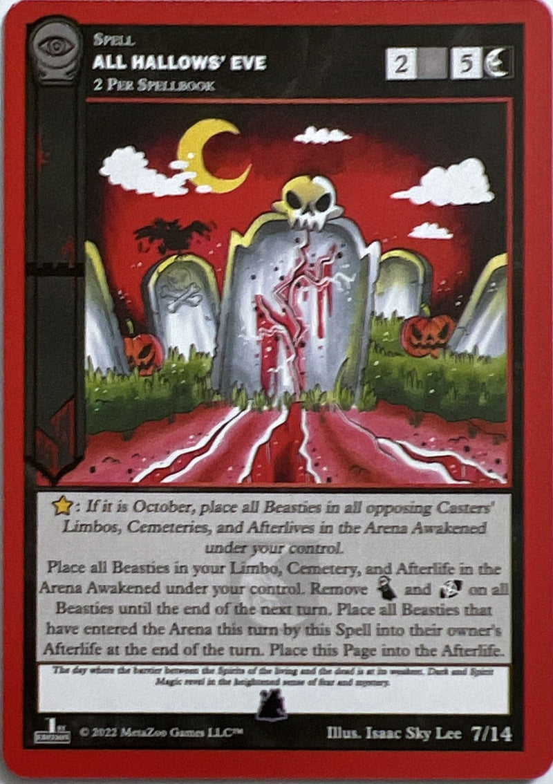 All Hallows' Eve [Seance: First Edition Release Event Deck] - Poke-Collect