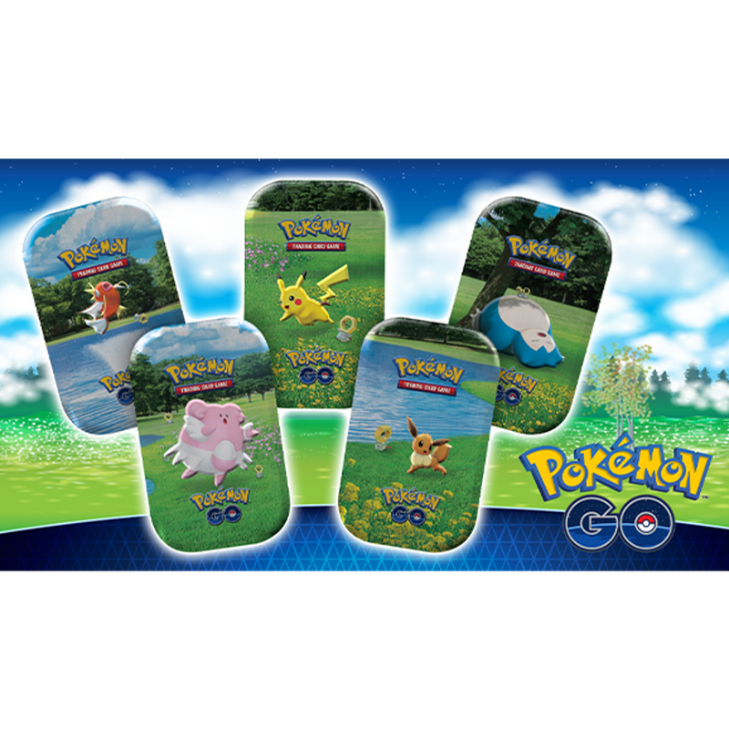 Pokemon GO Mini Tins - Set of 5 (PRE-ORDER Ships 8/05) - Poke-Collect