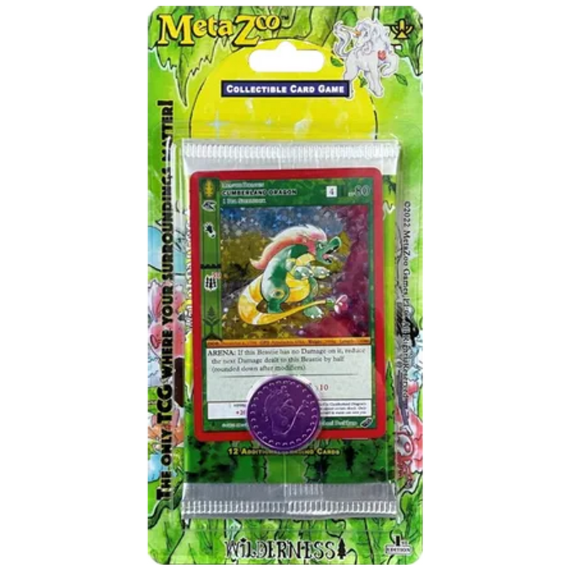 MetaZoo TCG: Wilderness 1st Edition Blister Pack - Poke-Collect