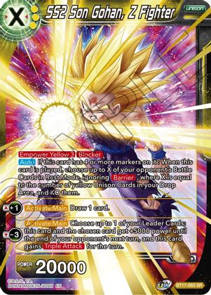 SS2 Son Gohan, Z Fighter (BT17-083) [Ultimate Squad] - Poke-Collect