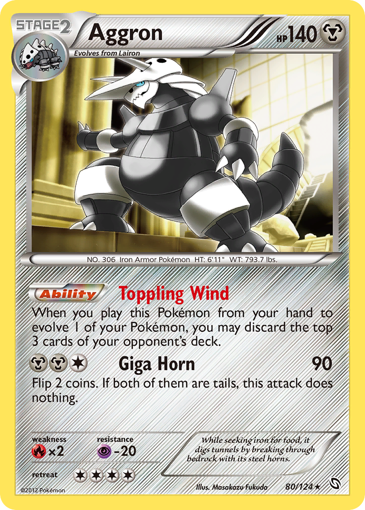 Aggron (80) [Dragons Exalted] - Poke-Collect