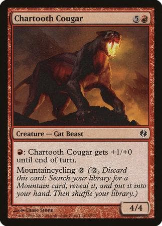 Chartooth Cougar [Duel Decks: Venser vs. Koth] - Poke-Collect