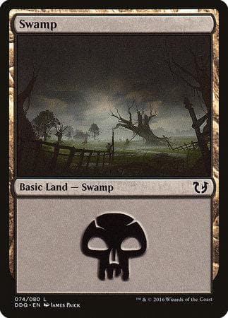 Swamp (74) [Duel Decks: Blessed vs. Cursed] - Poke-Collect