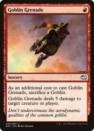 Goblin Grenade [Duel Decks: Merfolk vs. Goblins] - Poke-Collect