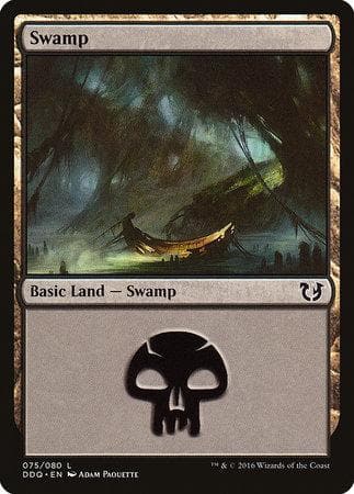 Swamp (75) [Duel Decks: Blessed vs. Cursed] - Poke-Collect