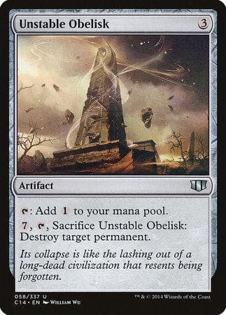 Unstable Obelisk [Commander 2014] - Poke-Collect