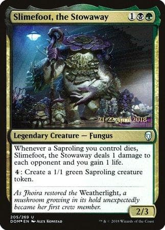 Slimefoot, the Stowaway [Dominaria Promos] - Poke-Collect