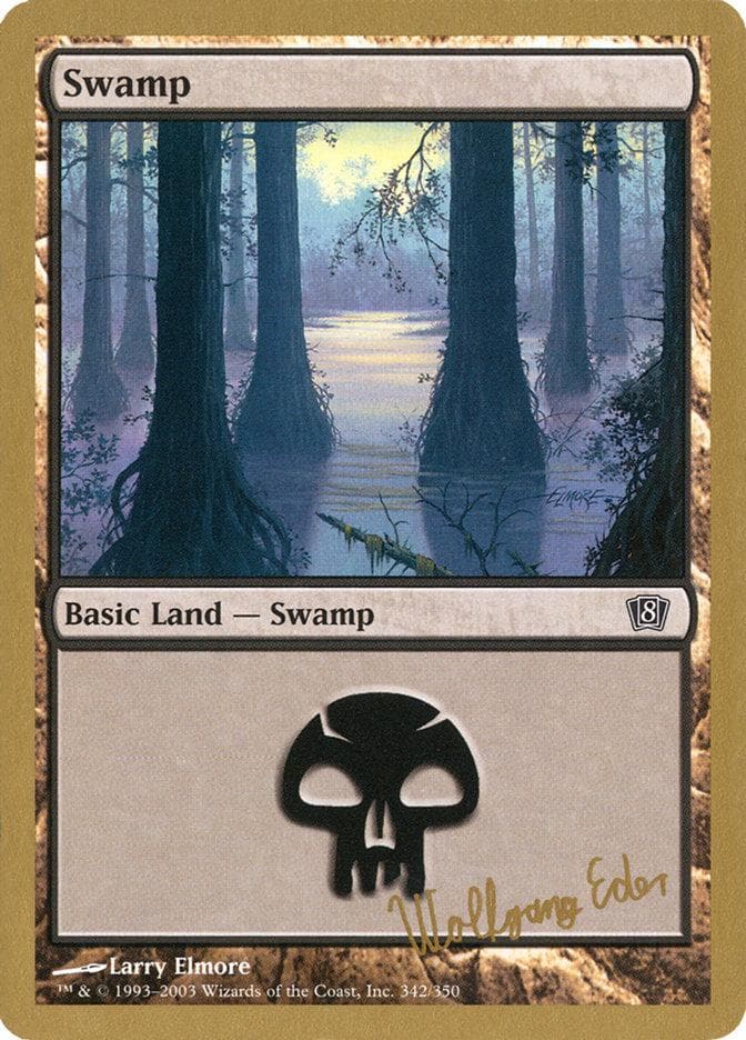 Swamp (344) (we342) [World Championship Decks 2003] - Poke-Collect