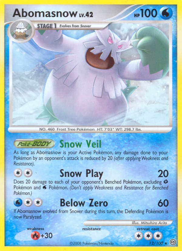 Abomasnow (12) [Stormfront] - Poke-Collect