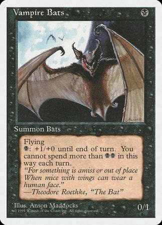 Vampire Bats [Fourth Edition] - Poke-Collect