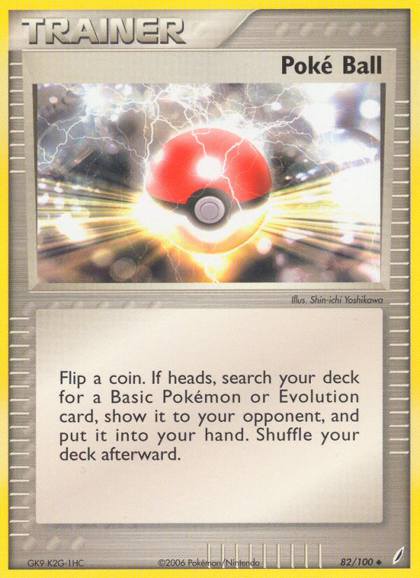 Poke Ball (82/100) [EX: Crystal Guardians] - Poke-Collect