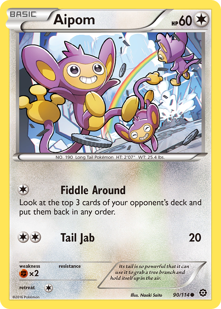 Aipom (90/114) [XY: Steam Siege] - Poke-Collect