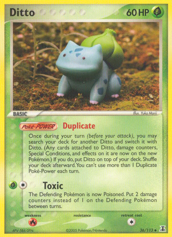 Ditto (Bulbasaur) (36) [Delta Species] - Poke-Collect