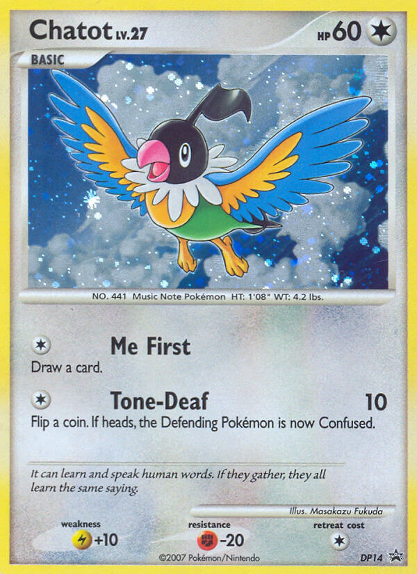 Chatot (DP14) [Diamond and Pearl Promos] - Poke-Collect