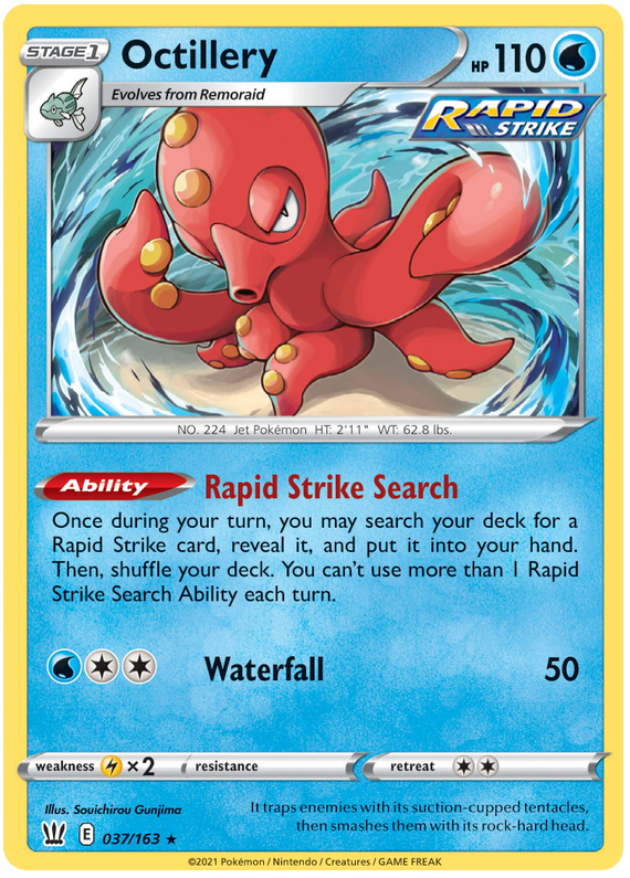 Octillery [SWSH05: Battle Styles] - Poke-Collect