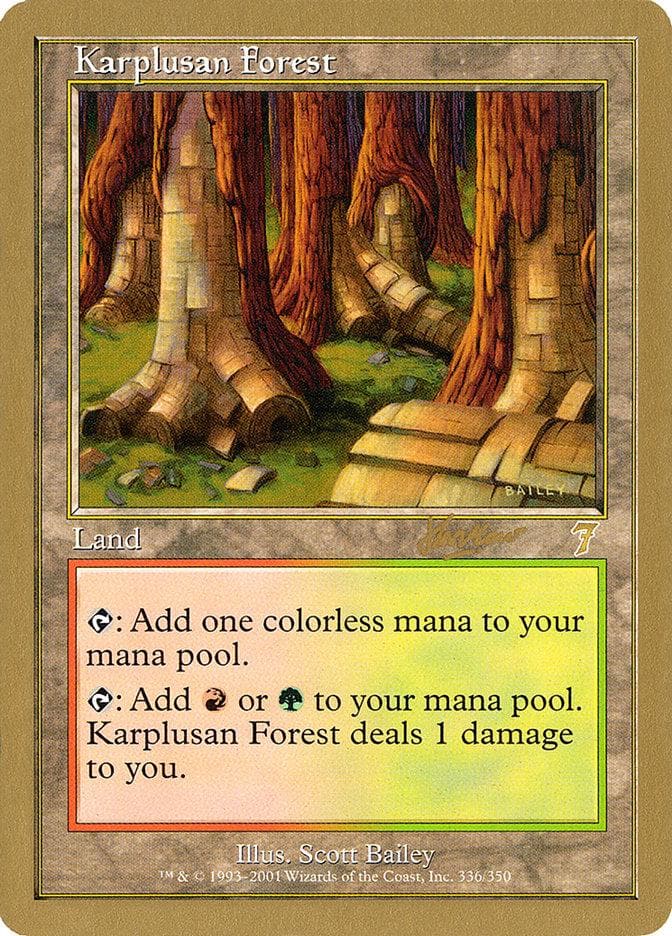 Karplusan Forest (Sim Han How) [World Championship Decks 2002] - Poke-Collect