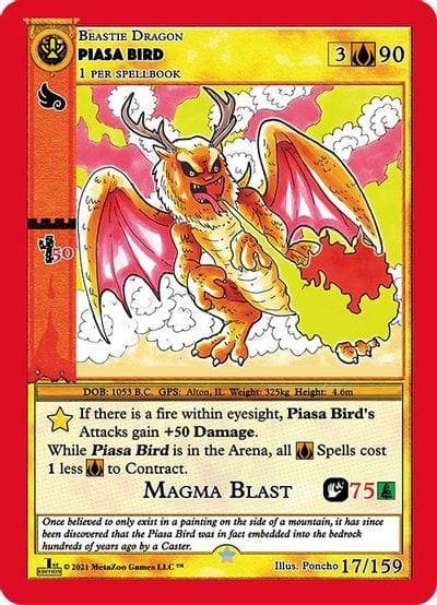 Piasa Bird [Cryptid Nation First Edition] - Poke-Collect