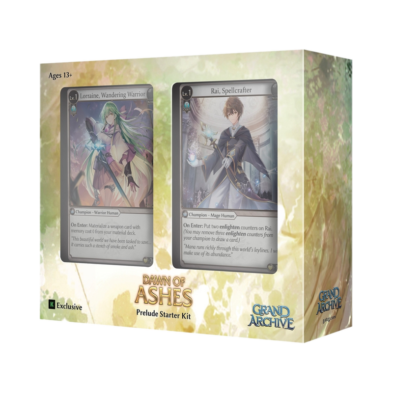 Grand Archive Dawn of Ashes 1st Edition Kickstarter Prelude Starter Kit - Poke-Collect