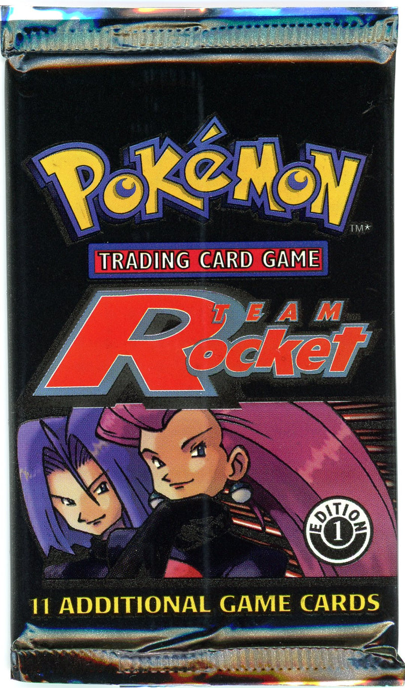1st Edition Team Rocket Booster Pack - Box Fresh (Heavy) - Poke-Collect