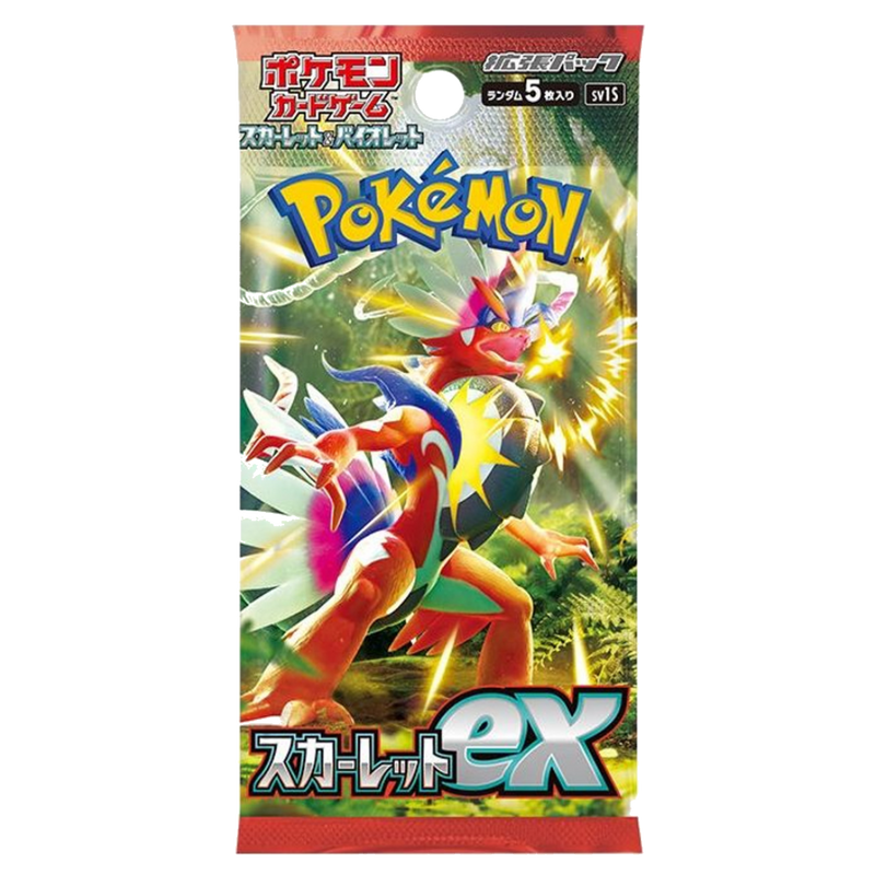 Japanese Scarlet EX Booster Pack SV1S - Poke-Collect